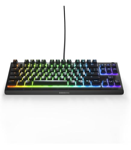 Amazon.com: SteelSeries Apex 3 TKL RGB Gaming Keyboard